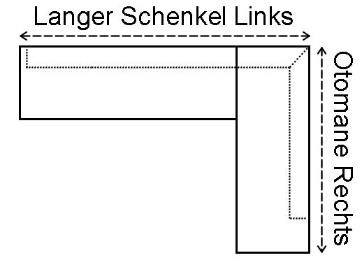 Eckbank aus Leder Farben wählbar Malmö - Empinio24 - MALM - ECKBANK - 245X157 - L - 