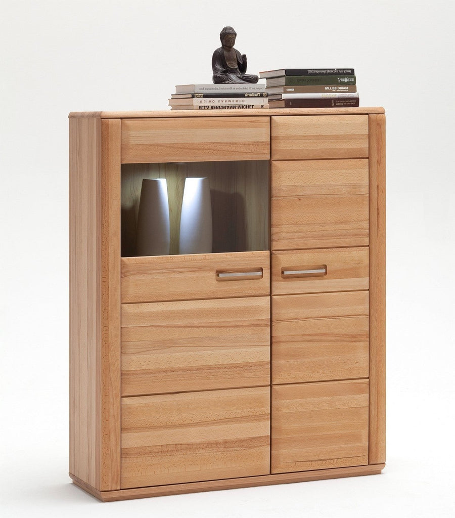 Highboard Kernbuche 107 cm rechts Sanremo - Empinio24 - 