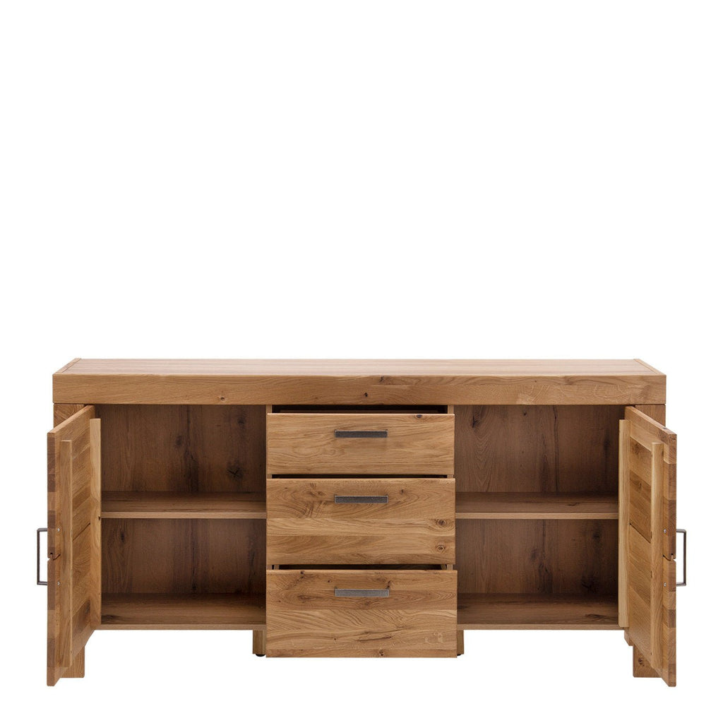 Sideboard Eiche teilmassiv 160 cm Andria - Empinio24 - 